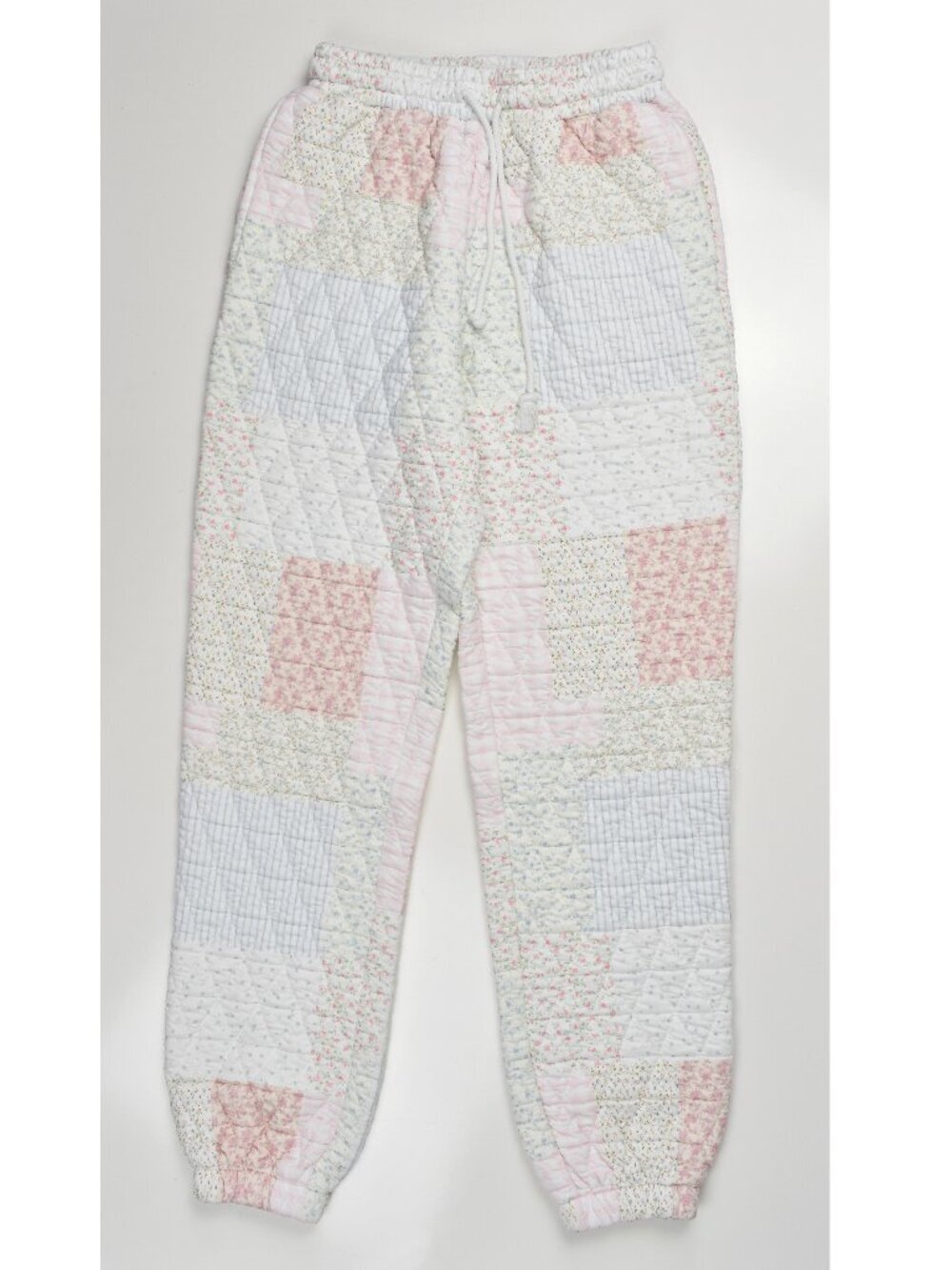 Sunset Coconut Patchwork Quilted Floral Sweatshirt and Sweatpants - XS - Picture 2 of 12